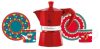 Bialetti Moka Express kotyogó 3 adag + 2 darabos csésze szett - Winter Wonderland