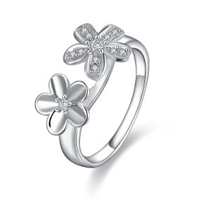 Dupla virágos gyűrű