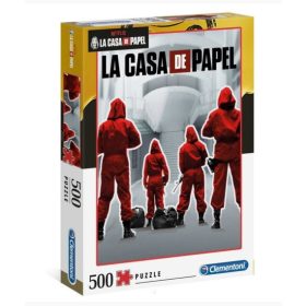   Clementoni La Casa De Papel, A nagy pénzrablás 500 db puzzle