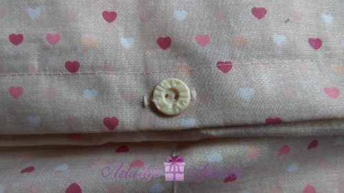 Aztadejó szívecskés 3 részes garnitúra gyerekeknek 