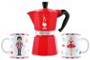 Bialetti Moka Express kotyogó 6 adag + 2 darabos bögre szett - Diótörő