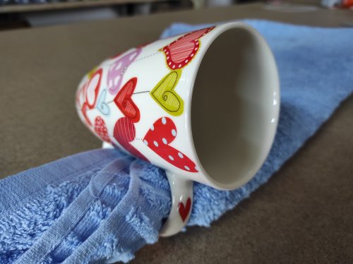 Anyák napi csomag bögre törölközővel