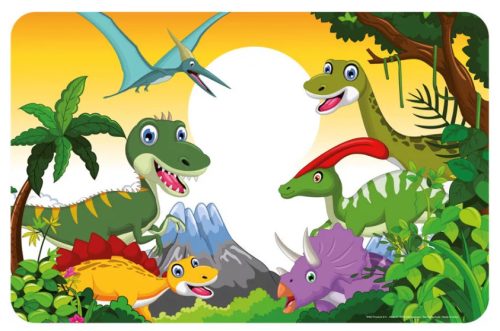Dinoszaurusz World tányéralátét 43x28 cm