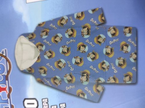 One Piece felnőtt belebújós plüss polár takaró, poncsó
