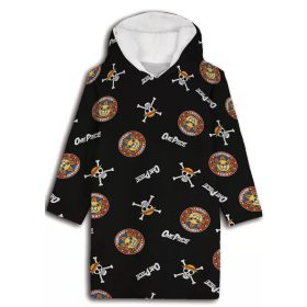 One Piece belebújós plüss polár takaró, poncsó