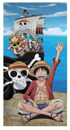 One Piece fürdőlepedő, strand törölköző 70x140cm
