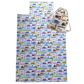   Aztadejó munkagépes ágynemű hátizsákba csomagolva 100x135 cm 40x50 cm