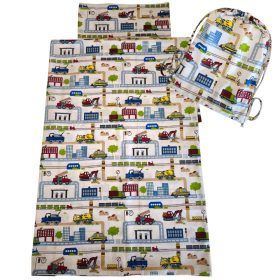   Aztadejó munkagépes ágynemű hátizsákba csomagolva 100x135 cm 40x50 cm