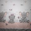 Aztadejó elefántos ágynemű zsákba csomagolva 100x135 cm 40x60 cm