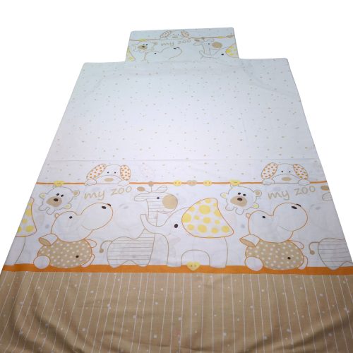 Aztadejó állatos ágynemű hátizsákba csomagolva 100x135 cm 40x60 cm