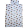 Aztadejó krepp macis bölcsis ovis ágyneműhuzat hátizsákba csomagolva 100x135 cm 40x50 cm