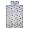 Aztadejó krepp macis bölcsis ovis ágyneműhuzat hátizsákba csomagolva 100x135 cm 40x50 cm