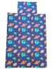 Aztadejó bolygók bölcsis ovis ágyneműhuzat 100x135 cm 40x50 cm