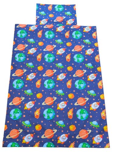 Aztadejó bolygók bölcsis ovis ágyneműhuzat 100x135 cm 40x50 cm