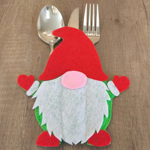 Aztadejó evőeszköztartó manó