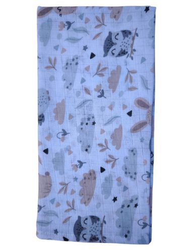 Aztadejó pelenka bagoly nyuszi 75x75 cm
