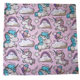 Aztadejó unikornis rózsaszín párnahuzat 45x45 cm