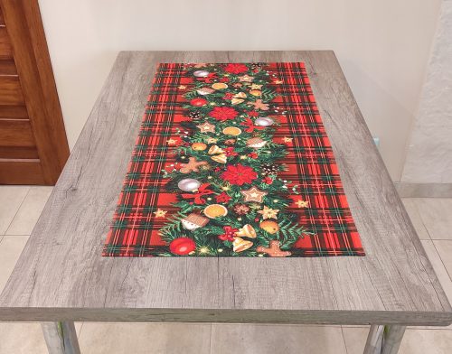 Karácsonyi asztali futó 50x95 cm