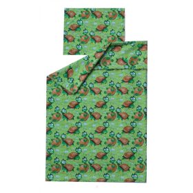   Aztadejó Teknős bölcsis ovis ágyneműhuzat 100x135 cm 40x50 cm