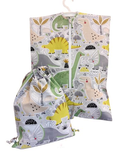 Aztadejó dínós oviszsák és tornazsák + ajándék