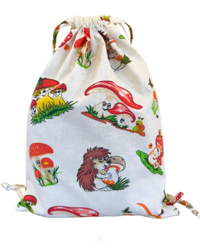 Aztadejó sünis gombás oviszsák és tornazsák + ajándék