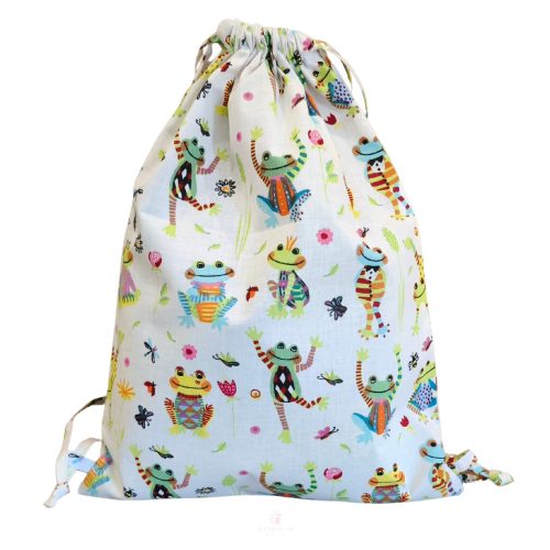 Aztadejó bohóc békás oviszsák és tornazsák + ajándék