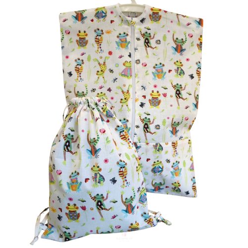 Aztadejó bohóc békás oviszsák és tornazsák + ajándék