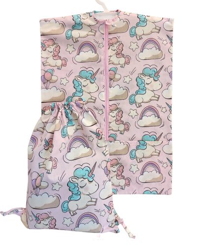 Aztadejó rózsaszín unikornis oviszsák és tornazsák + ajándék