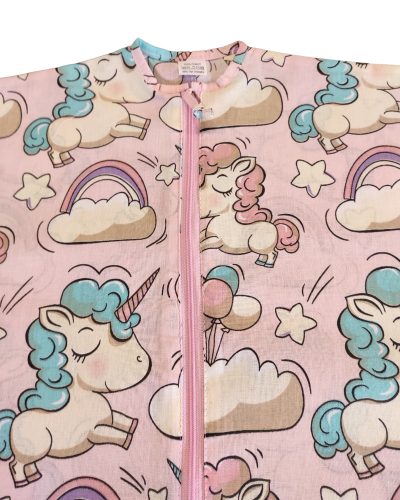 Aztadejó rózsaszín unikornis oviszsák 40x56 cm