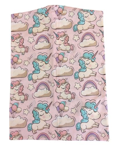 Aztadejó rózsaszín unikornis oviszsák 40x56 cm