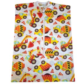 Aztadejó narancssárga munkagépek oviszsák 40x56 cm