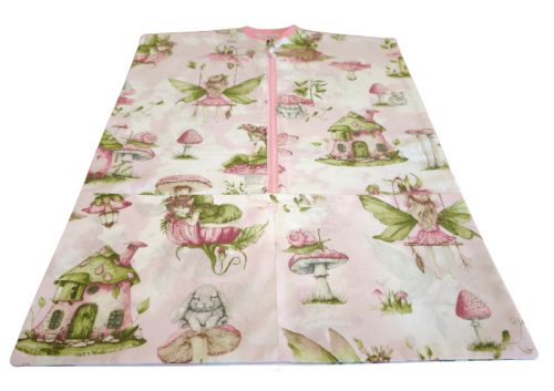 Aztadejó tündéres oviszsák rózsaszínes alapon 40x56 cm