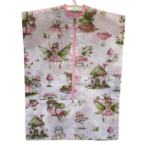 Aztadejó tündéres oviszsák rózsaszínes alapon 40x56 cm