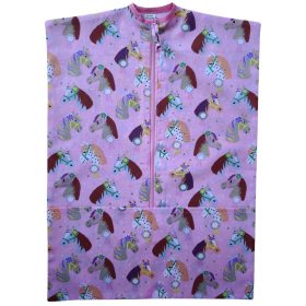 Aztadejó rózsaszín lovak oviszsák 40x56 cm