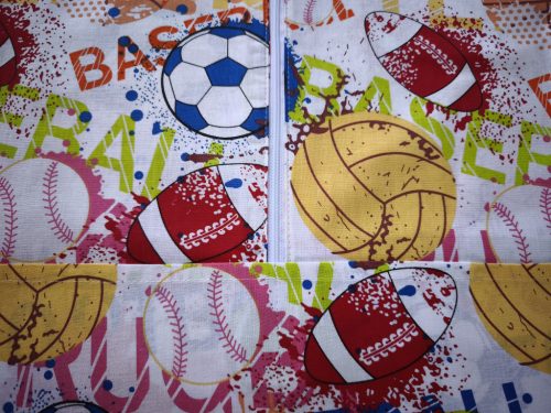 Aztadejó labdák oviszsák 40x56 cm