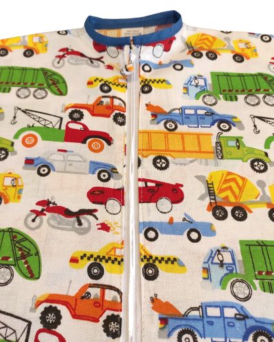 Aztadejó színes autós oviszsák 40x56 cm