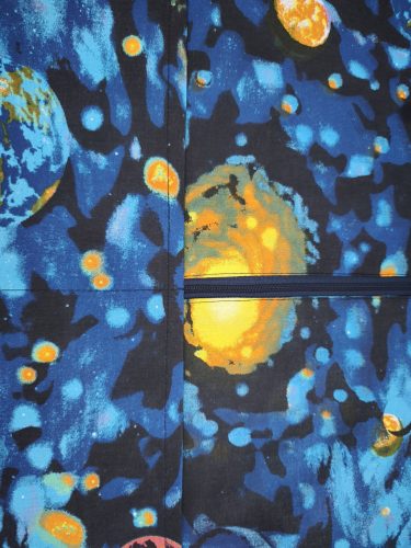 Aztadejó bolygók, világűr oviszsák 40x56 cm