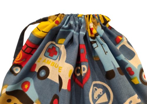 Aztadejó rendőr macis tornazsák 30x40 cm