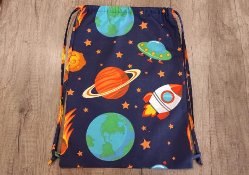 Aztadejó űrhajós tornazsák 30x40 cm