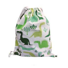 Aztadejó zöld dínós tornazsák 30x40 cm