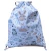 Aztadejó bagoly, nyuszi tornazsák 30x40 cm
