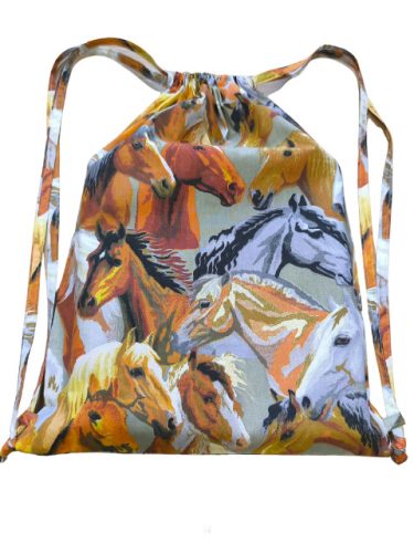 Aztadejó lovas tornazsák 30x40 cm