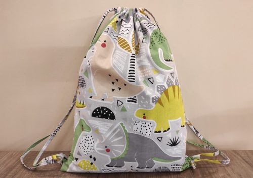 Aztadejó dínós tornazsák 30x40 cm