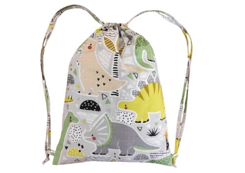 Aztadejó dínós tornazsák 30x40 cm