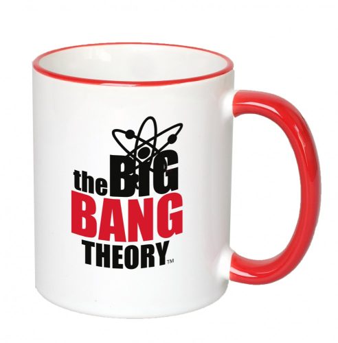 The big bang theory piros fülű bögre