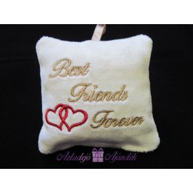 Best Friends Forever plüss kulcstartó 9x9 cm