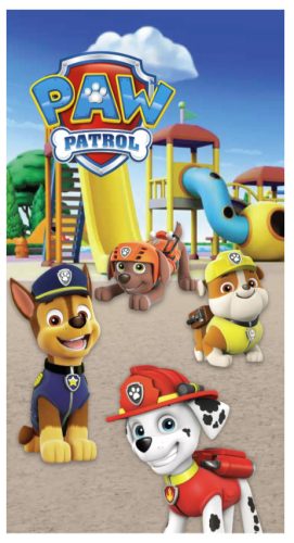 Paw Patrol, Mancs Őrjárat Playground fürdőlepedő, strand törölköző 70x140cm