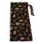 Boros textil ajándékzsák karácsonyi 38x15 cm zöld