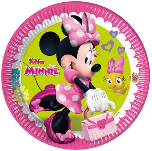 Disney Minnie Papírtányér 8 db-os