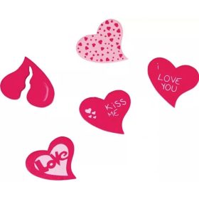 Love, Szerelem Fa Konfetti 15 db-os